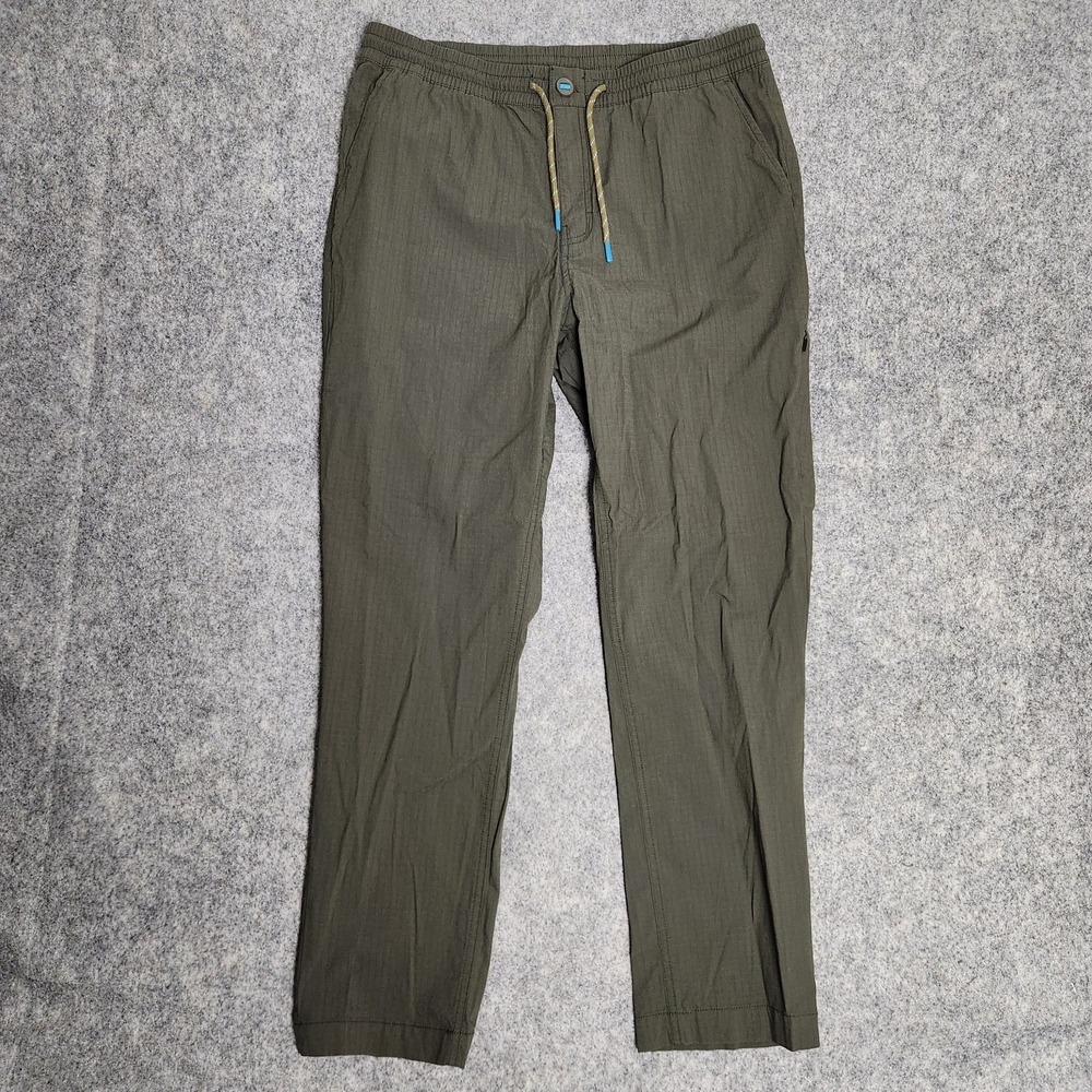 Cotopaxi Salto Ripstop Pants Men L 34x30 Olive Green Elastic Waist Gorpcore Hike